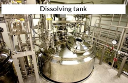 Dissolving tank[photo]